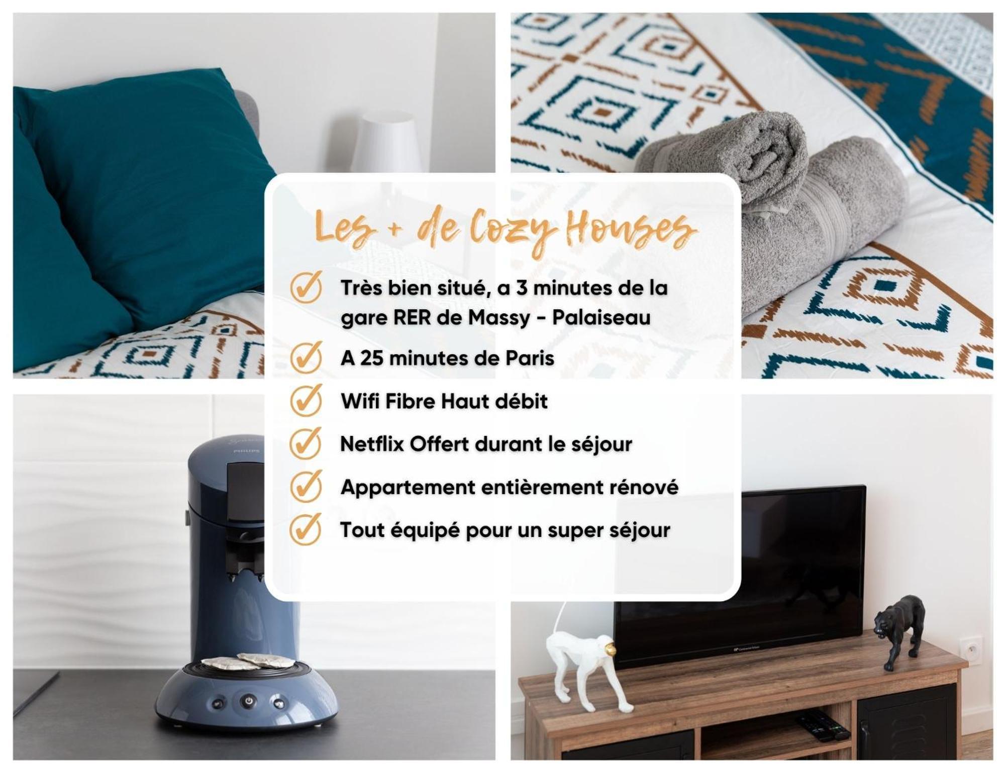 Cozy Appart 5 A 3' De La Gare - Cozy Houses パレゾー エクステリア 写真